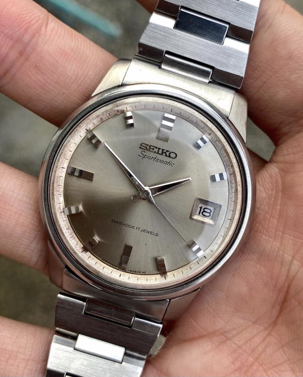 1967 Seiko Sportsmatic Date (All Original), Men's Fashion, Watches &  Accessories, Watches on Carousell