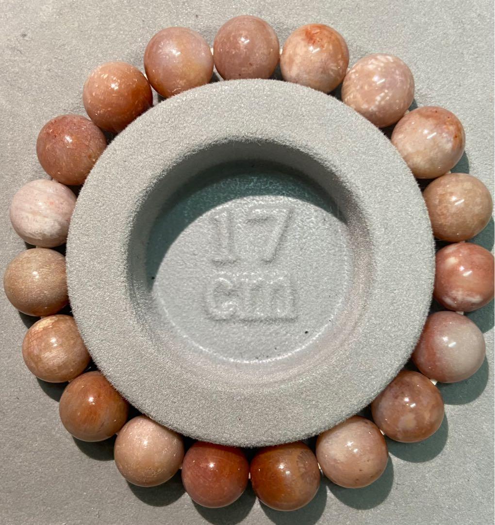 蜜桃色系珊瑚玉手串10 6mm 興趣及遊戲 手作 自家設計 其他 Carousell