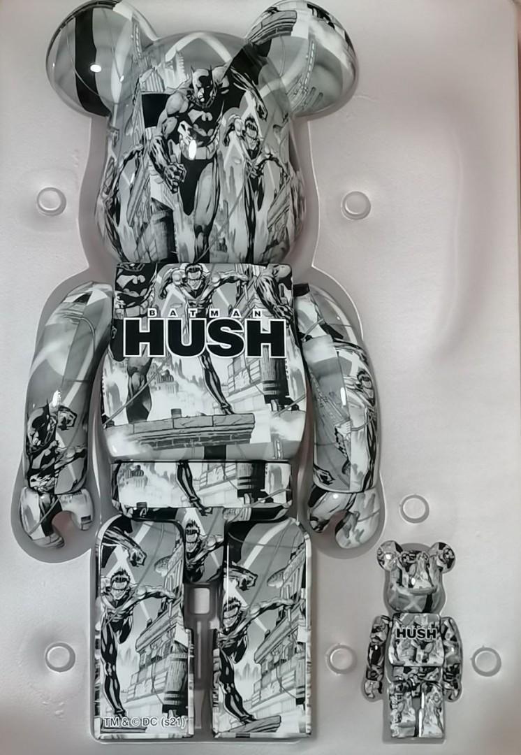 bearbrick batman hush pencil art edition be@rbrick 蝙蝠侠缄默 