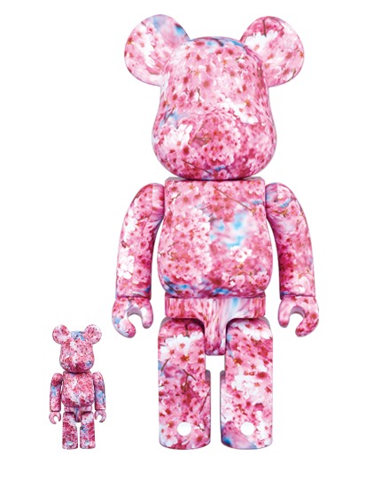 全新] Medicom Be@rbrick Mikaninagawa Sakura 蜷川実花櫻花400%+100