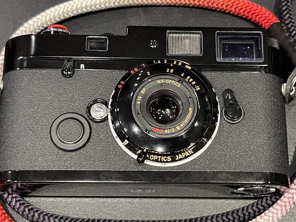 宮崎光學MS-Optical Apoqualia-III 28mm F2 F.MC Black Paint (M
