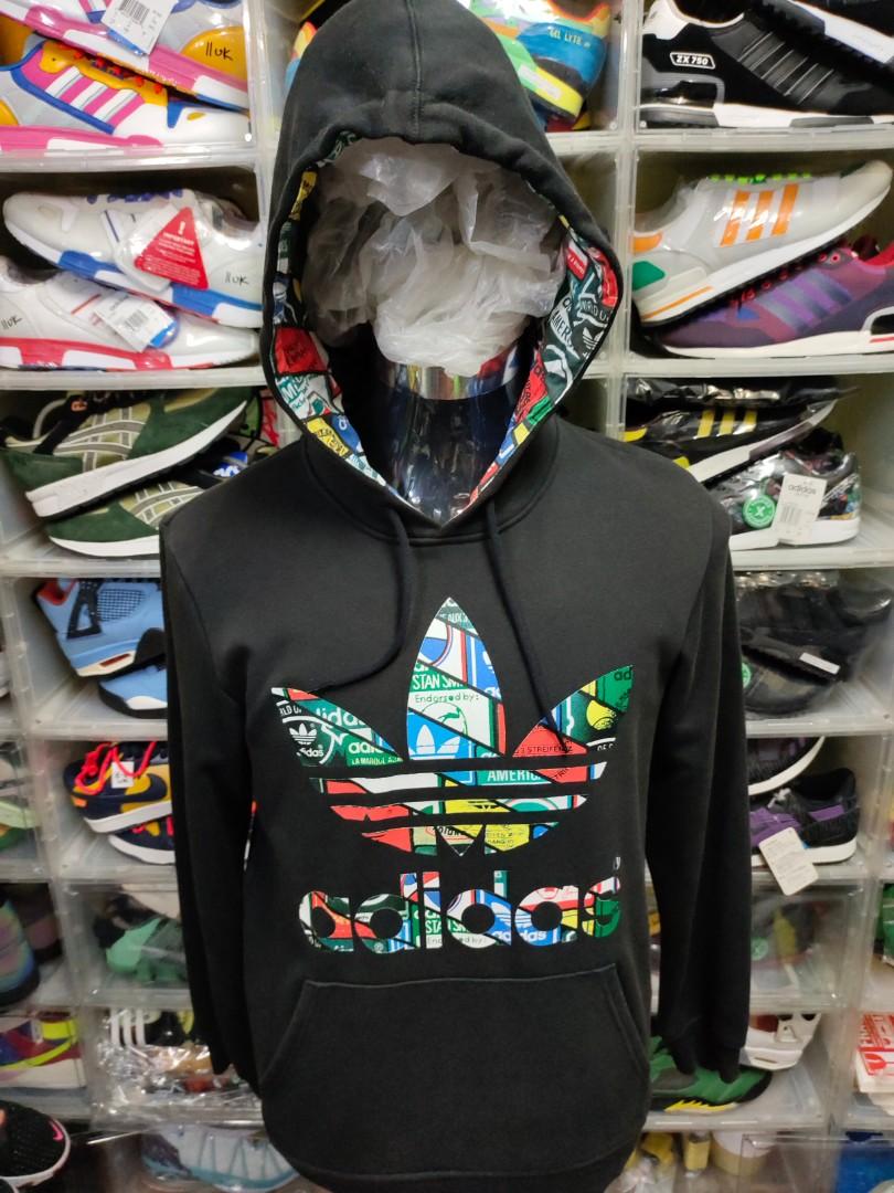 Adidas label online sweat hoodie