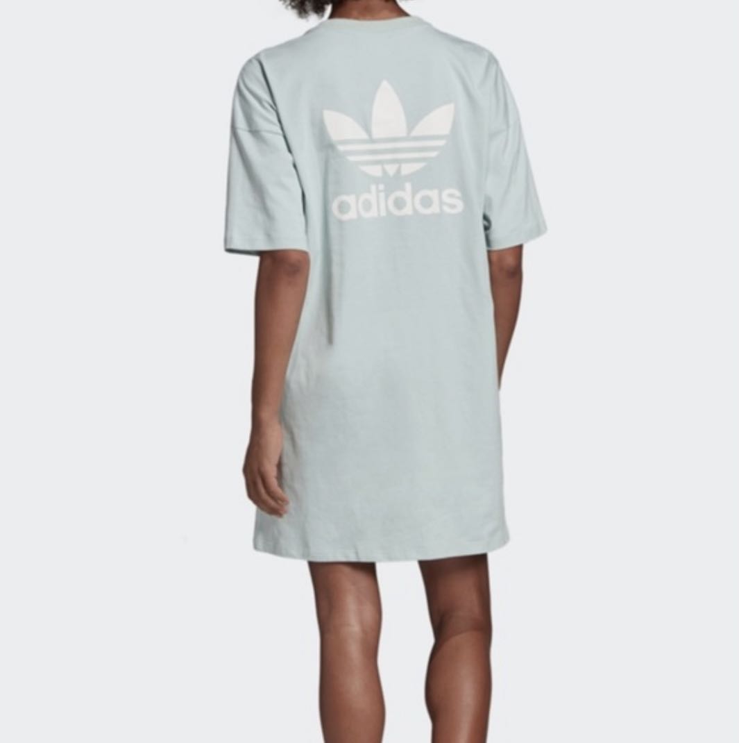 Adidas Trefoil Dress in Vapour Green Women s Fashion Dresses