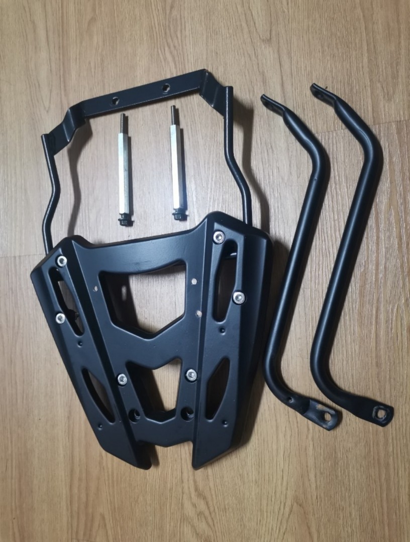 Aerox Back Rack Aerox rack v2, Motorcycles, Motorcycle Accessories on Carousell