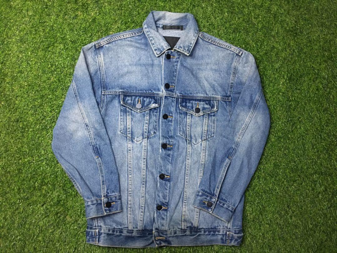 Alexander Wang Denim Jacket Men s Fashion Coats Jackets and
