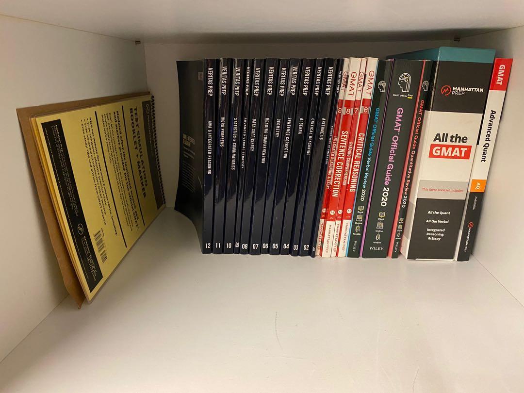 GMAT prep books bundle - best deal, Hobbies & Toys, Books ...