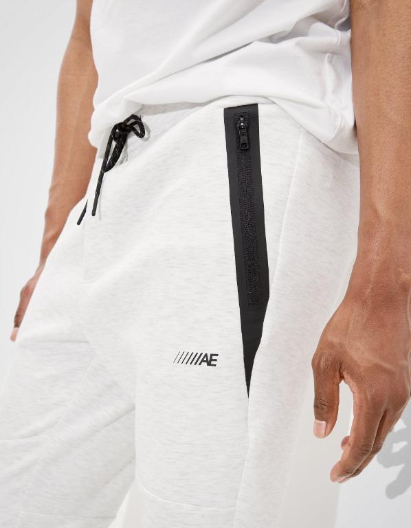 American eagle shop white joggers