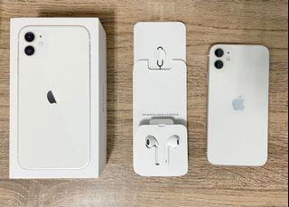 【自售】Apple iPhone 11 128G 白色 女用機 外觀保持良好 二手機 無維修紀錄 可用三份五倍券換