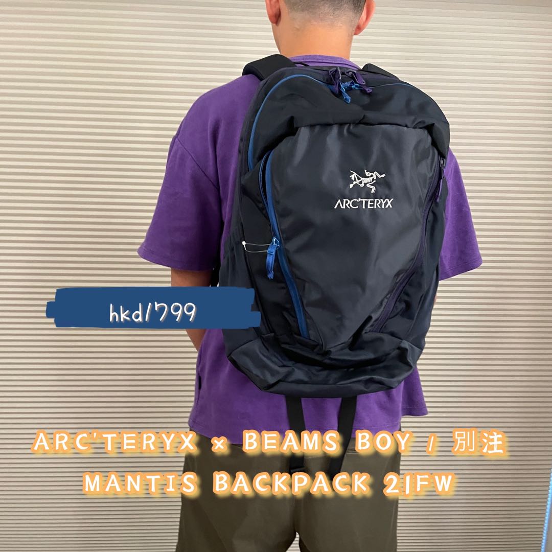 arcteryx x beams boy backpack, 運動產品, 其他運動配件- Carousell