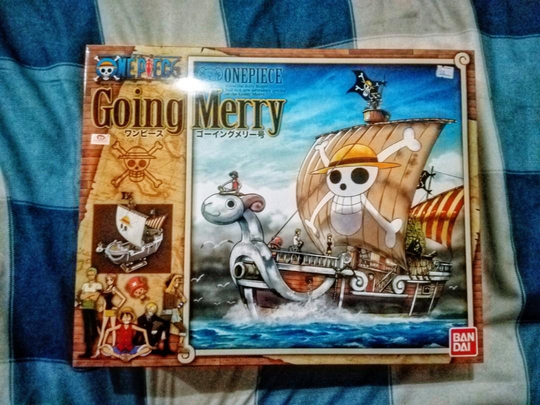 Going Merry One Piece Action Figure Diy Montar Luffy Ship