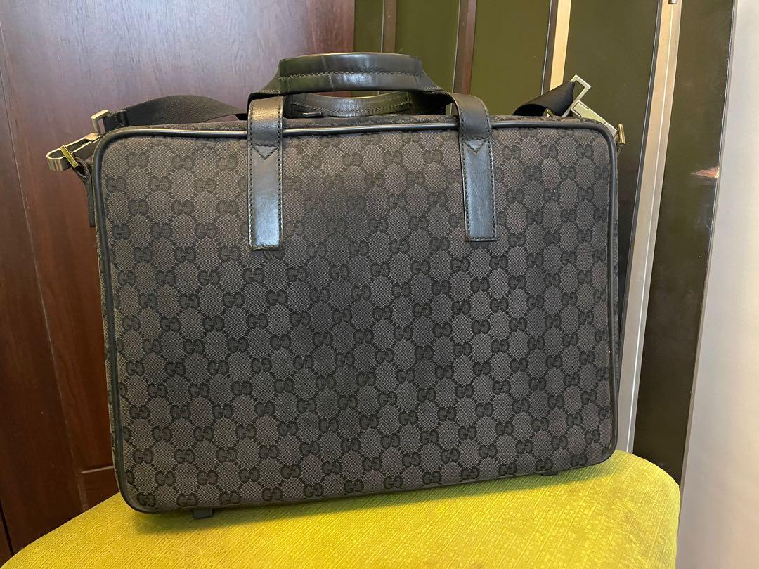 Gucci briefcase vintage discount