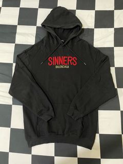 Affordable balenciaga sinners For Sale Hoodies Carousell Philippines