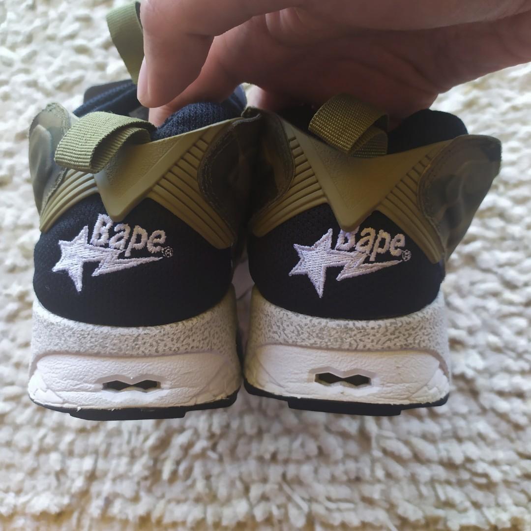 Bathing ape sale x reebok pump