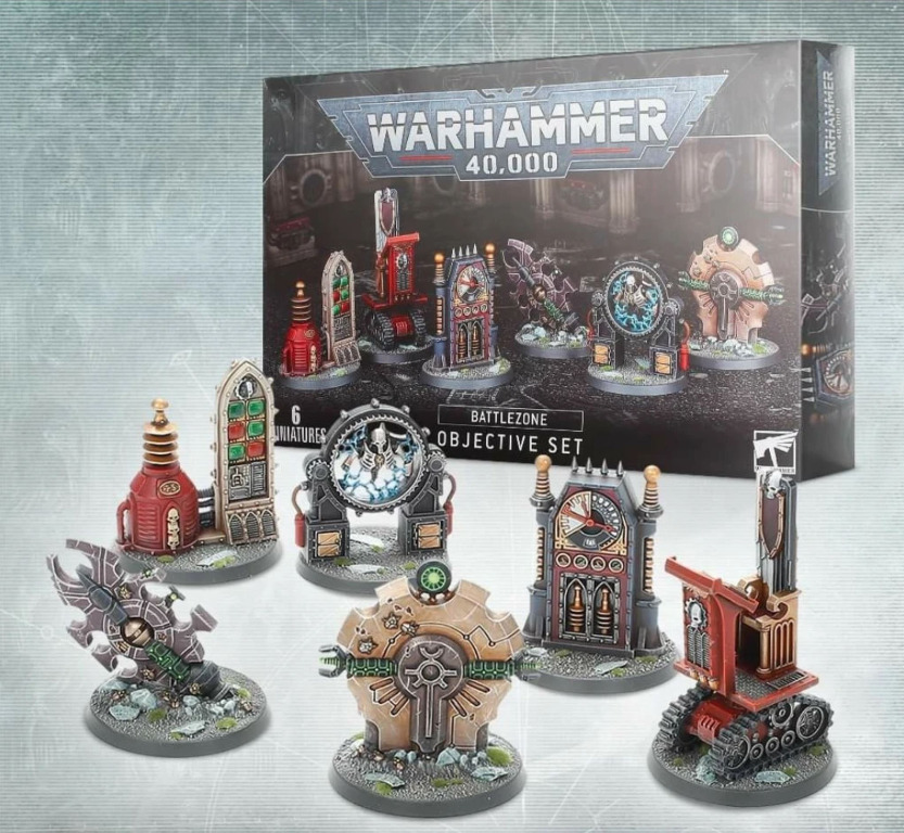 Battlezone Manufactorum Objective Set Warhammer 40k, Hobbies & Toys