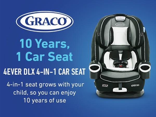 Brandnew Graco 4ever Dlx 4 In 1 Car Seat Infant To Toddler With 10 Years Of Use Zagg Manufacture Year 2020 Airline Approved Babies Kids Going Out Seats On Carou - Is The Graco 4ever Car Seat Airline Approved