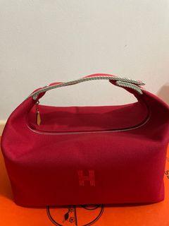 Authentic Hermes Toiletry / Pouch, Luxury, Bags & Wallets on Carousell