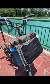 Brompton / pikes / 3sixty bag from UrbanX roll top touring