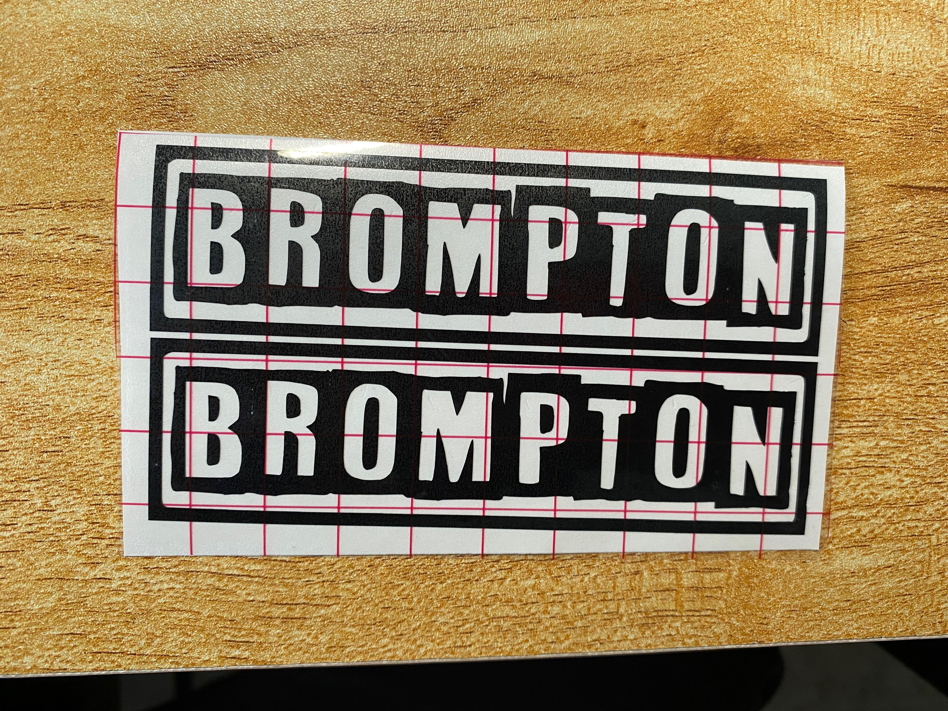 Brompton Sticker Custom or Any, Hobbies & Toys, Stationery & Craft, Art ...
