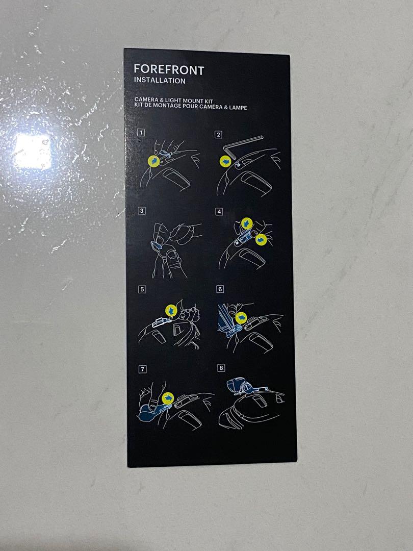 Camera & Light Mount Kit for Smith Forefront / Forefront 2 Helmet