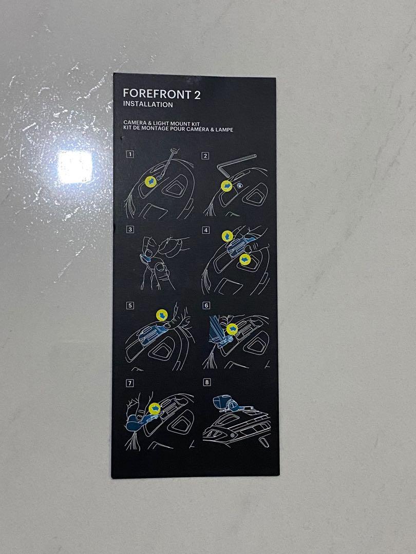 Camera & Light Mount Kit for Smith Forefront / Forefront 2 Helmet