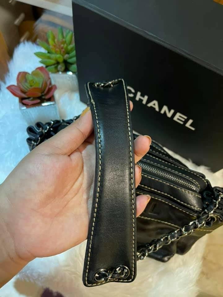 Chanel Lambskin Lax Accordion Bag, Luxury, Bags & Wallets on Carousell