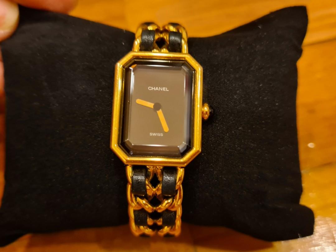 Chanel premiere deals rock watch gold