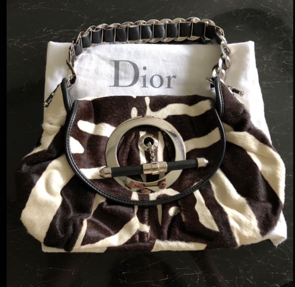 Christian Dior Zebra Bag, Luxury, Bags & Wallets on Carousell