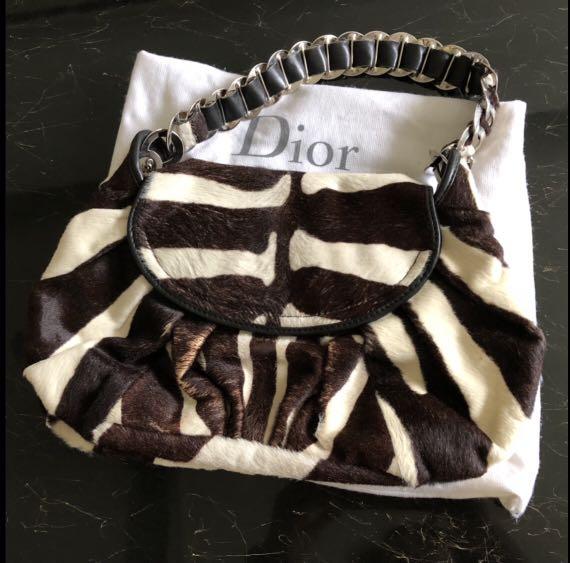 Christian Dior Zebra Bag, Luxury, Bags & Wallets on Carousell