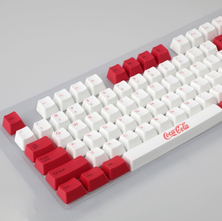Coca Cola PBT Keycaps English / Japanese razer key caps custom ...