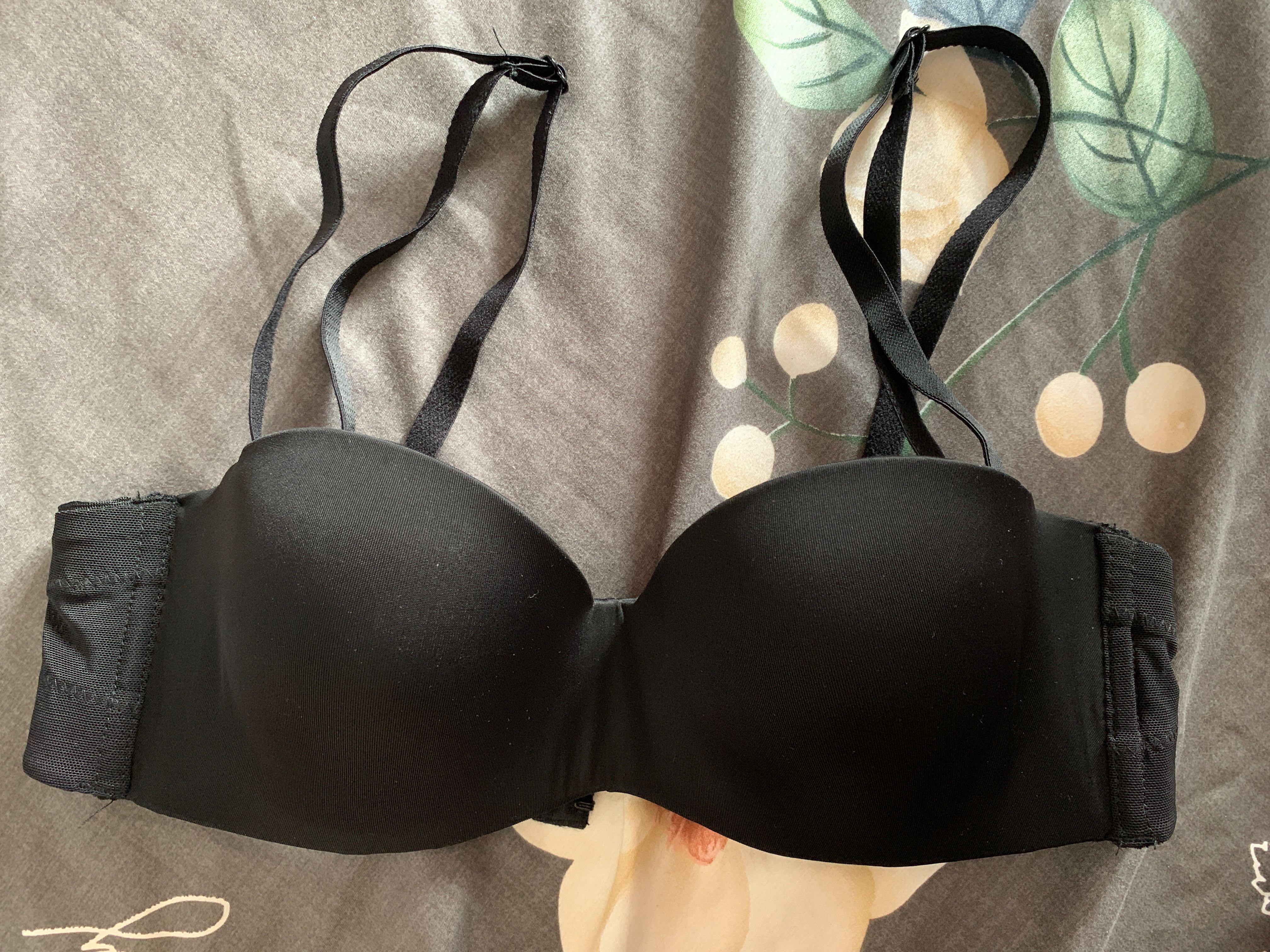 Cotton On Everyday Contour Strapless Bra Size 12A/34A in black