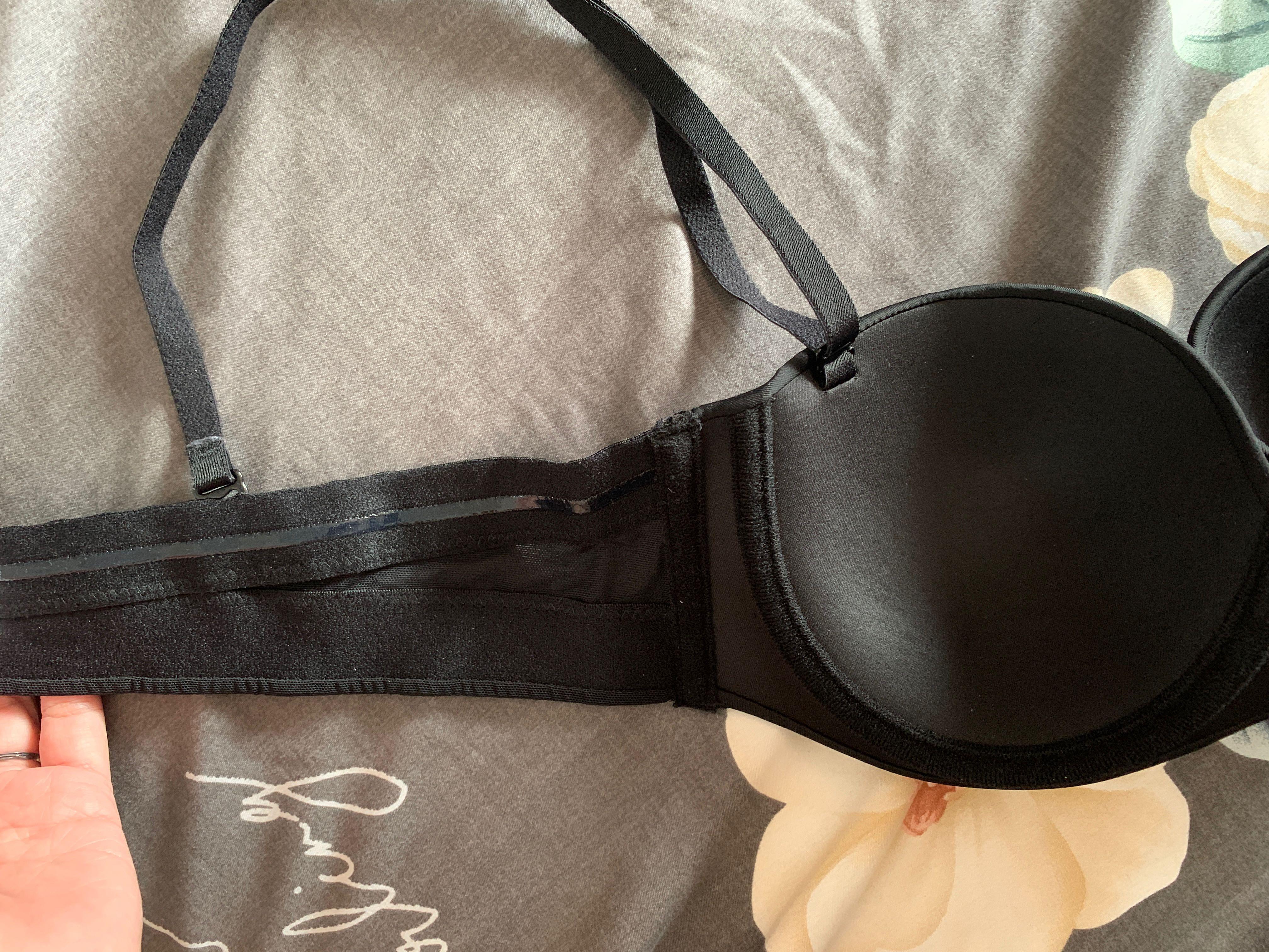 Cotton On Everyday Contour Strapless Bra Size 12A/34A in black