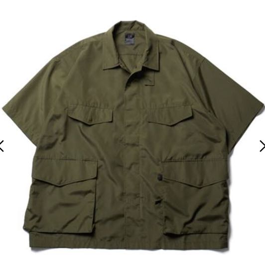 Daiwa pier39 tech french mil field shirt, 男裝, 外套及戶外衣服
