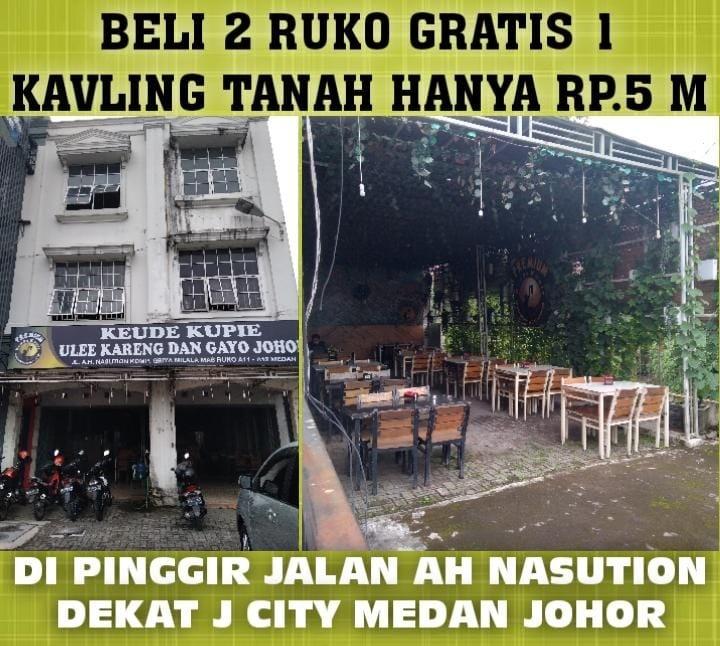 Di jual 2 ruko gratis tanah kavling di sebelah ruko di ...