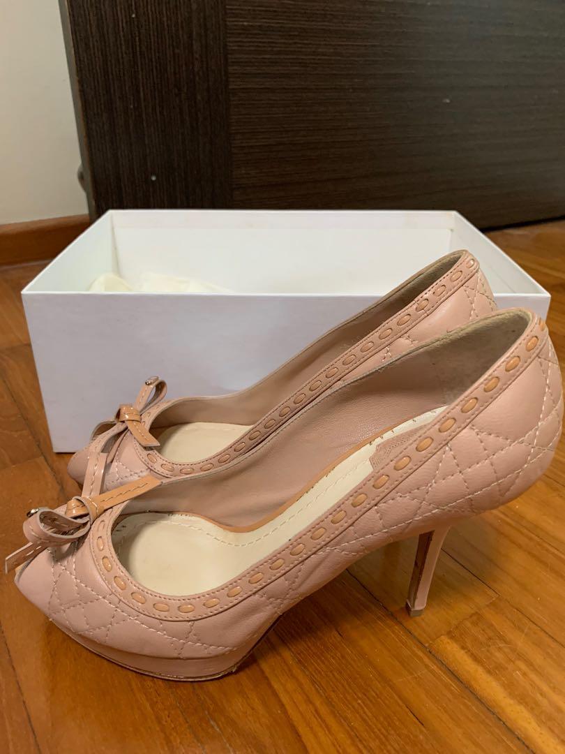Dior new arrivals pink heels