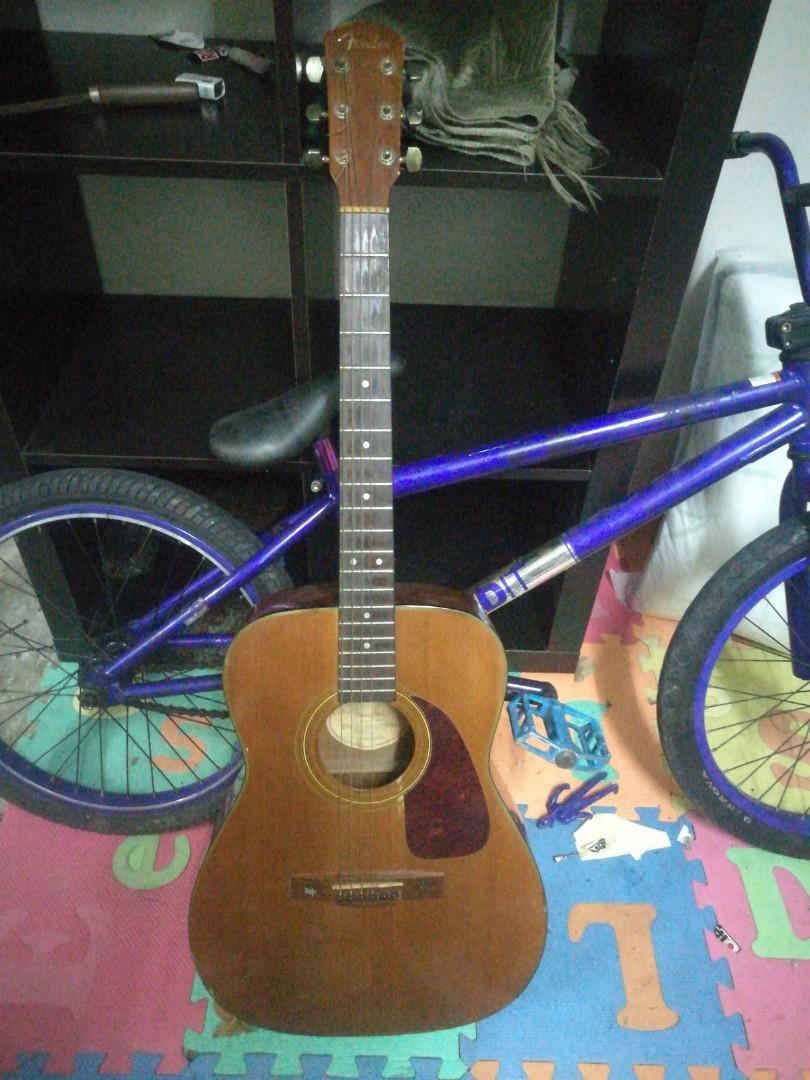 Fender gc23s nat guitar Hobbies Toys Music Media Musical