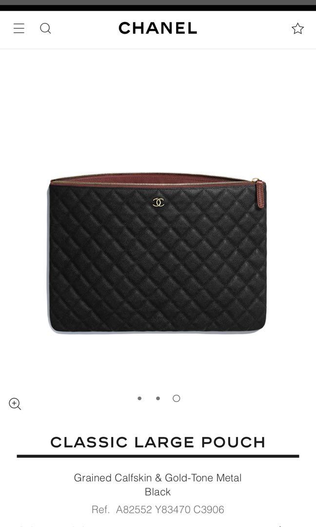 Chanel classic Large pouch