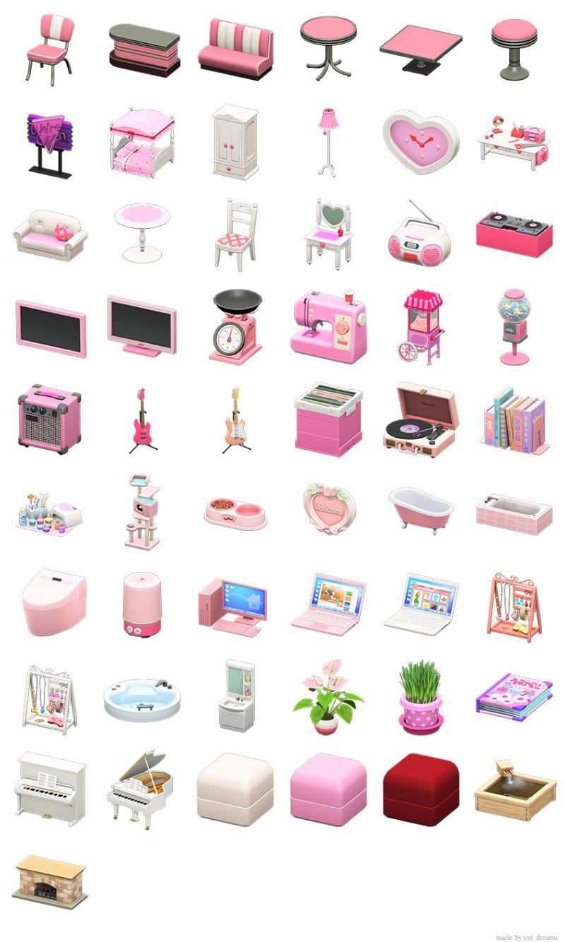 Furnitures Animal Crossing New Horizons ACNH, Video Gaming, Video Games