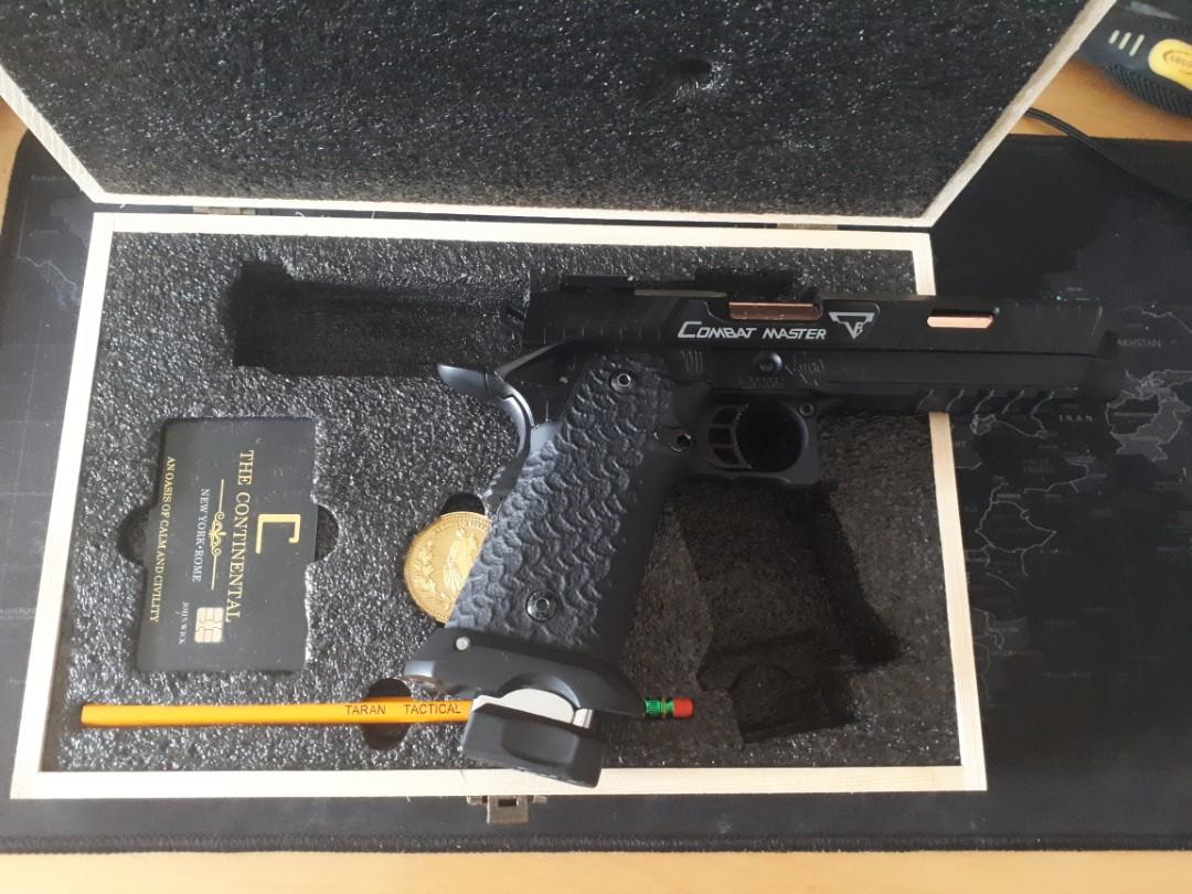 Gel Blaster TTI John Wick Combat Master+ 1 Free Mag, Hobbies & Toys, Collectibles & Memorabilia