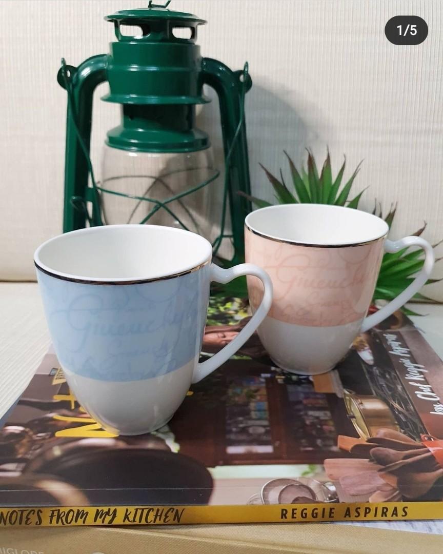 Givenchy Coffee Mug Set (Category: Coffee & Tea Tableware) located in Quezon City. Submitted by buybyestuffmnl (Listing ID 1115585215, Image 1). Description: Givenchy Coffee Mug Set 2,1p0 for 2 Mugs New, VGC With box.