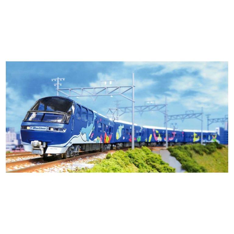 中古】鉄道模型 1/150 名鉄1000系 ブルーライナー 4両編成セット