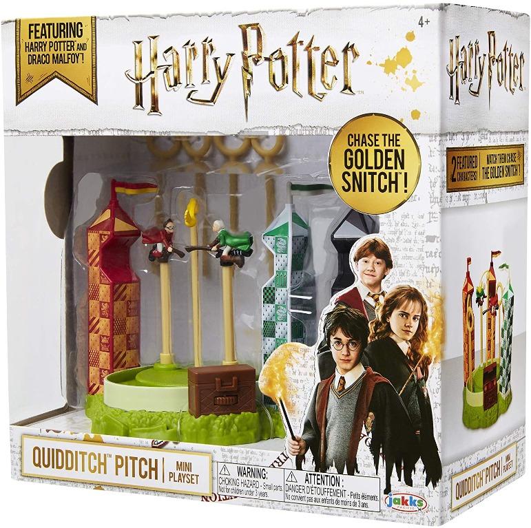HARRY POTTER Quidditch Pitch Arena Draco Malfoy Chase The Golden