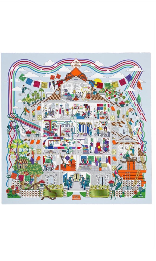 Hermes maison top des carrés