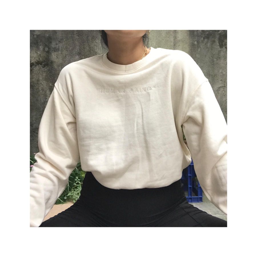 H&m human being sweatshirt clearance