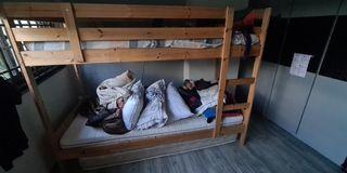 Ikea double decker bed with matress