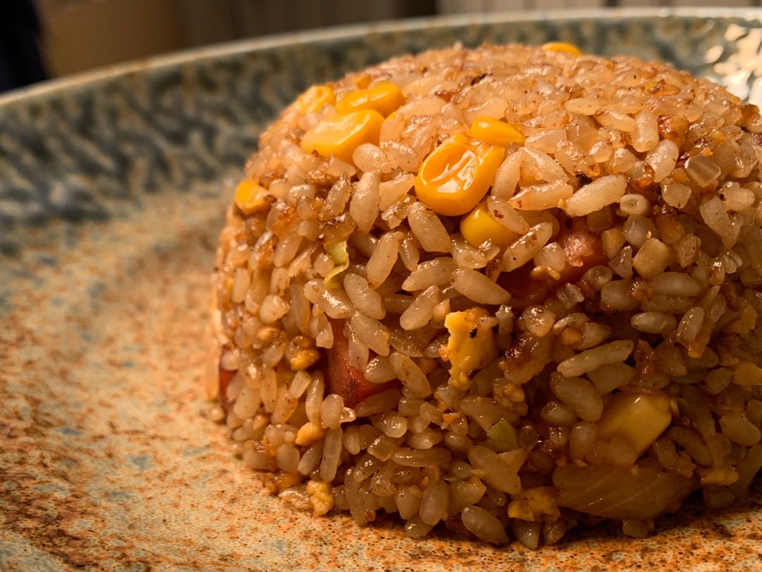 Japanese garlic fried rice, Food & Drinks, Rice & Noodles on Carousell