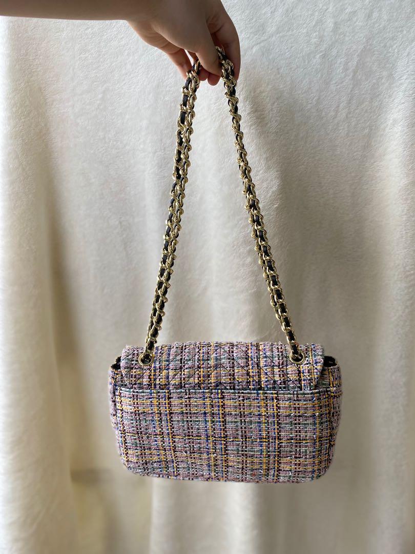 Karl lagerfeld top tweed bag