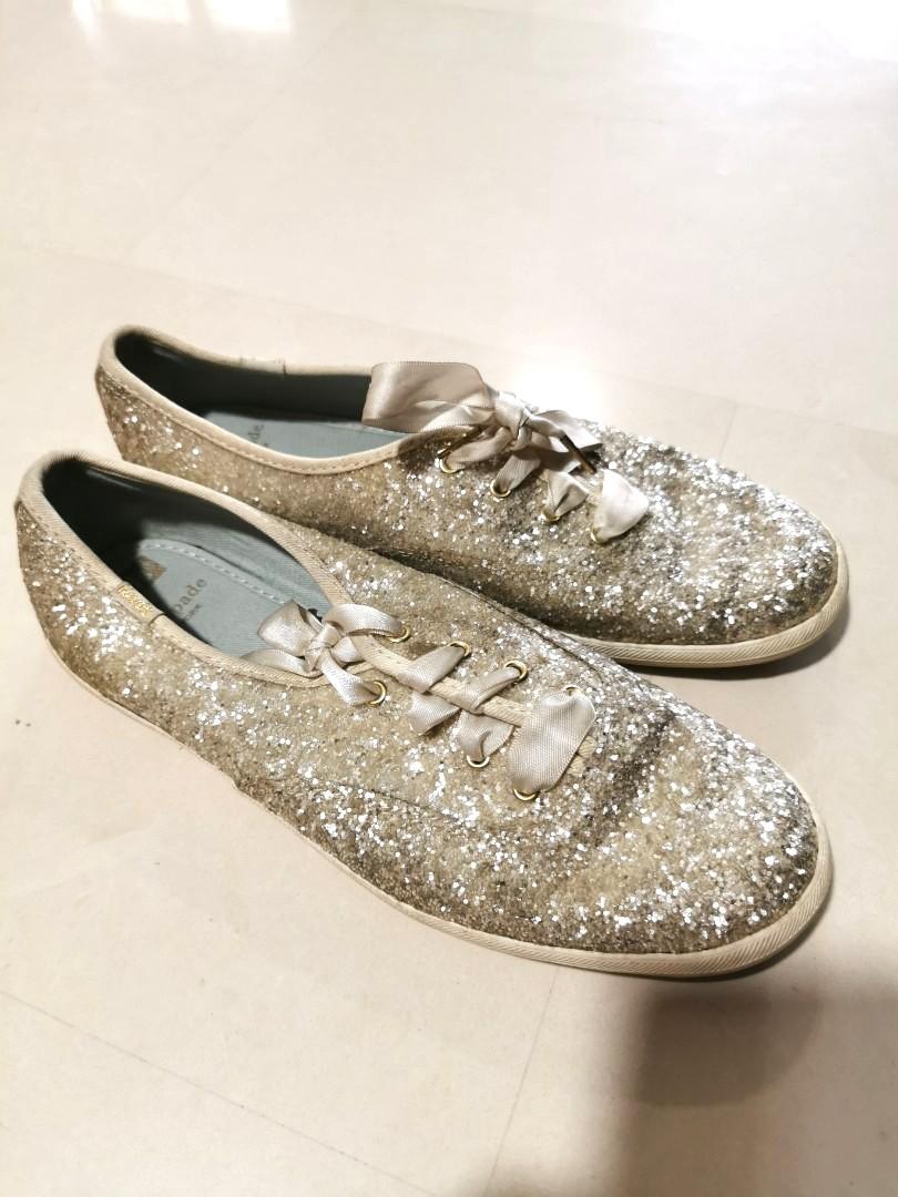 Baby Blue Sequin Sneakers, Wedding Sneakers for Bride, Sparkle