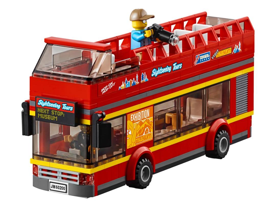 Lego city 2025 double decker bus