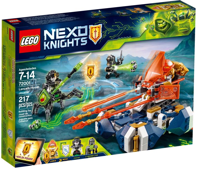 LEGO Nexo Knights season 5 set : 72001, 72002, 72003, 72004, 72005