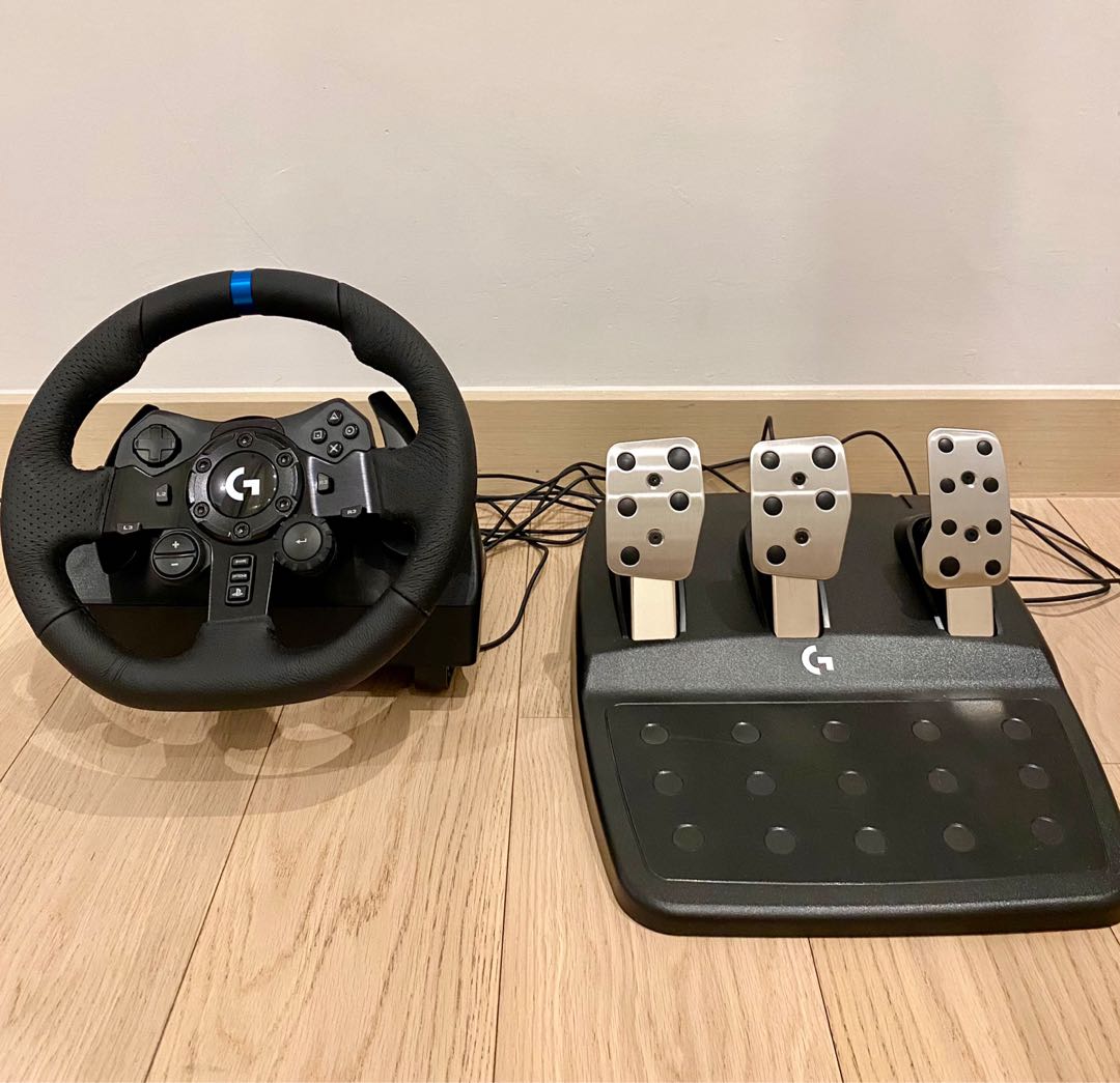 Logitech G923 Racing Wheel and Pedals for PS5, PS4, PC, 電子遊戲, 遊戲機配件, 遊戲週邊商品- Carousell Logitech G923 Racing Wheel and Pedals for PS5, PS4, PC, 電子遊戲, 遊戲機配件, 遊戲週邊商品- Carousell